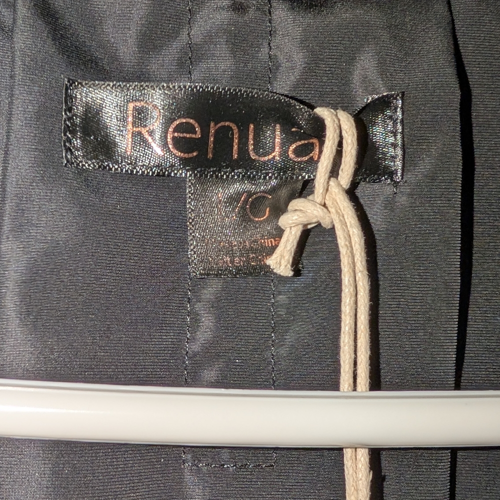 Renuar Black Ruched-Sleeve Zip Jacket - Picture 5 of 6